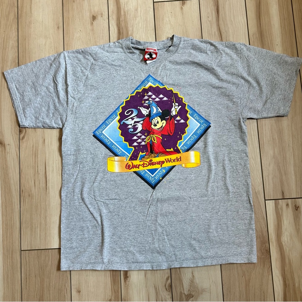 Walt Disney World Epcot Center 25 Year Anniversary Shirt